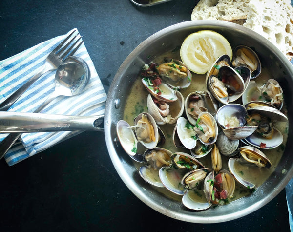 Saucepan of Clams